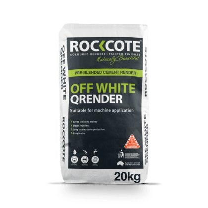 Quick-Render-Off-White-20kg- (1) Rockcote Quick Render off white 20kg bag