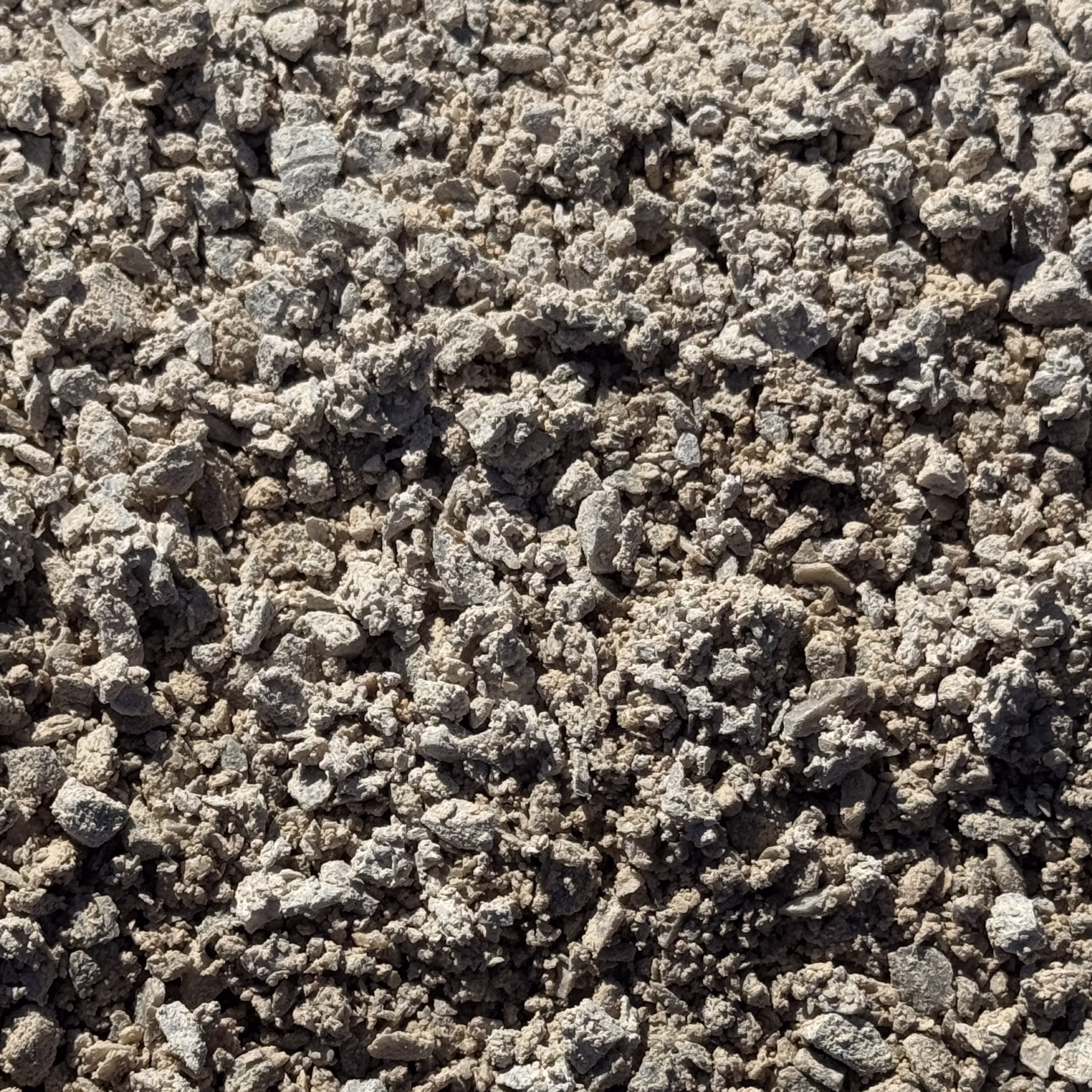 decomposed white granite